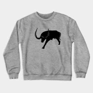 Neolithic Buffalo of Oran Crewneck Sweatshirt